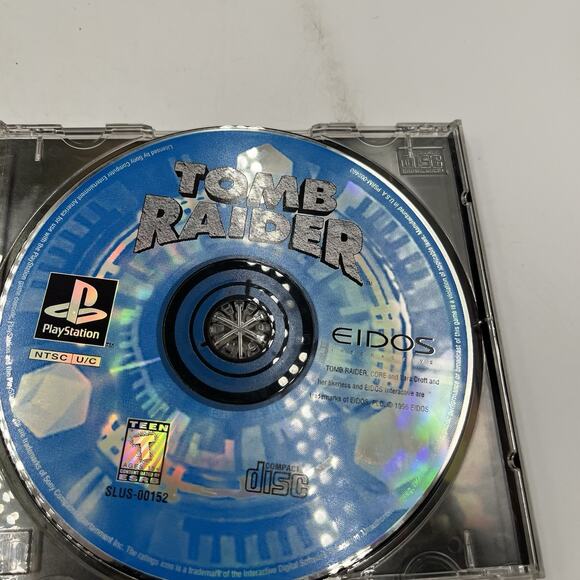 Tomb Raider - PS1, CIB, Black Label, Tested - Picture 4 of 7